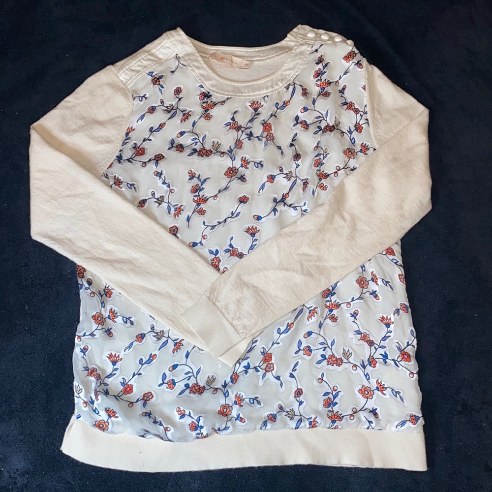 Women’s Floral Tory Burch Sweater